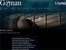 Tablet Screenshot of gitman.de